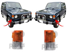 FOR MITSUBISHI PAJERO MONTERO 82-92 NEW FRONT SIDE INDICATOR REPEATER PAIR SET