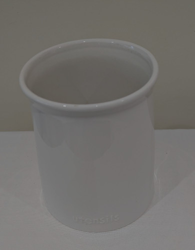 Utensil pot holder - , white