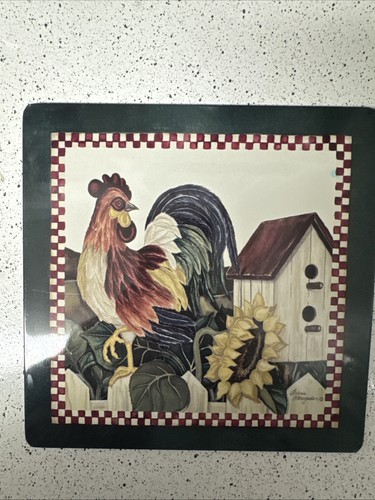 7x7 rooster hot - pad, by