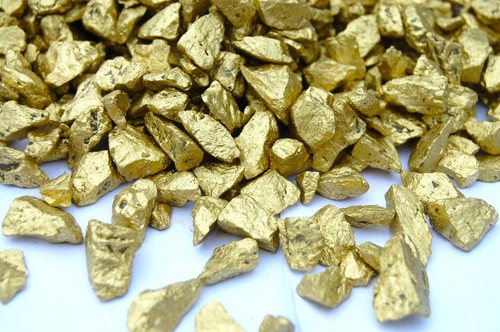 Gold quartz glass - gold,