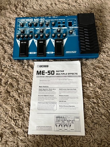 Boss multi effects - me-50, multi-effects