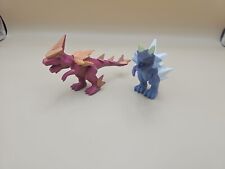 RARE Dinosaur King - Dinotector Armour Set - 2x Action Figure Toy Doll Chomp
