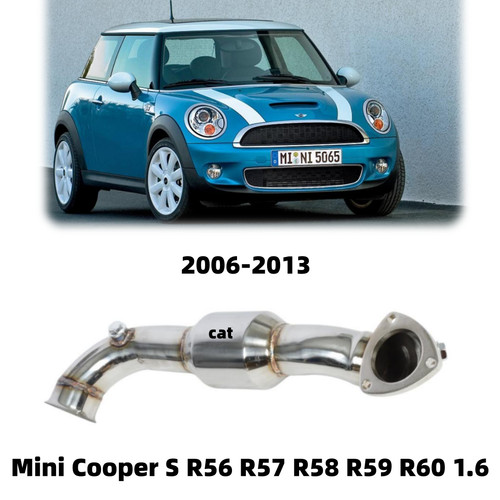 Exhaust down pipe - pipe, r56