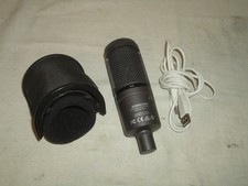 Audio-Technica AT2020USB Condenser Microphone - Black