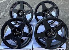 Alloy Wheels 17" Five For Peugeot 2008 206 207 208 3008 308 405 4x108 Black