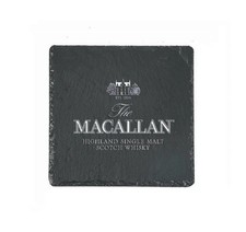 Macallan whisky slate coaster