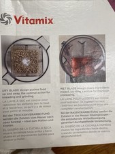 Vitamix 0.9L (32oz) Wet Blade Container Brand New & Sealed In Box Genuine