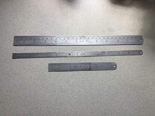 Rabone chesterman steel rule - rabone,