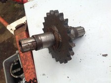 Howard 300 350 352 rotor drive shaft and sprocket  Rotavator Rotovator 