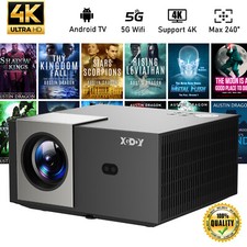 XGODY 5G 4K Projector Smart HD