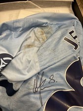 Mathias Jensen Match Worn Brentford Shirt Poppy Vs Liverpool Anfield COA Unwashd