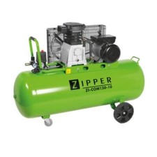 Zipper 150ltr Air Compressor COM150-10 Belt Driven 3hp 10bar 2.2kw 240v
