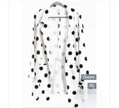 Lularoe black white polka - black,