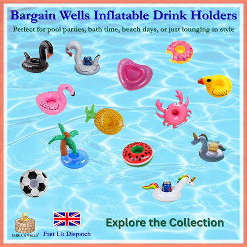 Inflatable pool drink - inflatable, holder