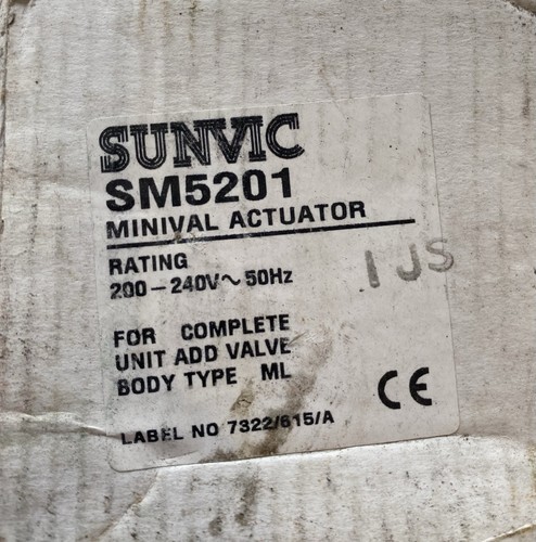 Sunvic sm5201 port actuator - sunvic,