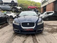 2013 JAGUAR XF S PREMIUM 3.0 DIESEL AUTO BREAKING DOOR BUMPER BLUE JBC2003