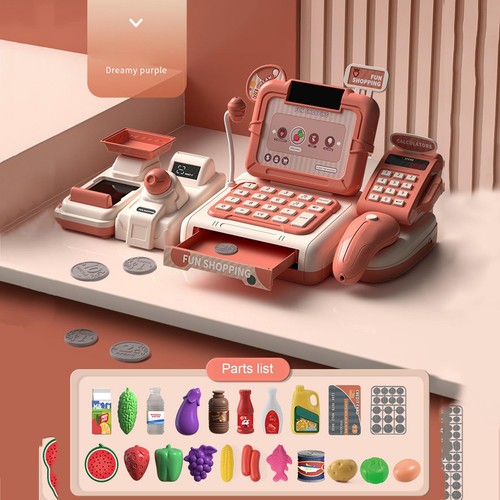 Toy cash register - cash, kids