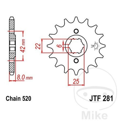Sprocket for honda 250 - for,