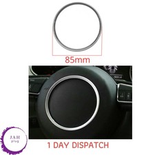 SILVER STEERING WHEEL CENTER