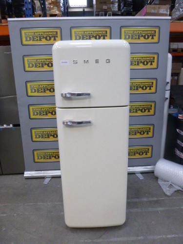 Smeg fridge freezer cream - fridge,