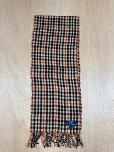 Aquascutum beige orange navy