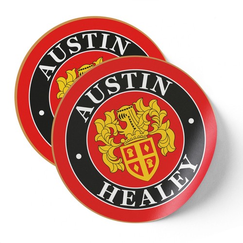 Austin healey badge sticker - healey,