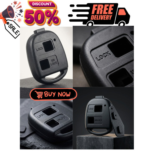 Button remote key fob - button,