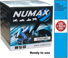 NUMAX NTX14BS,  YTX14-BS