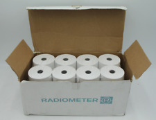 Radiometer Thermal Paper 984-070 Box of 8 Rolls - New Damaged Box