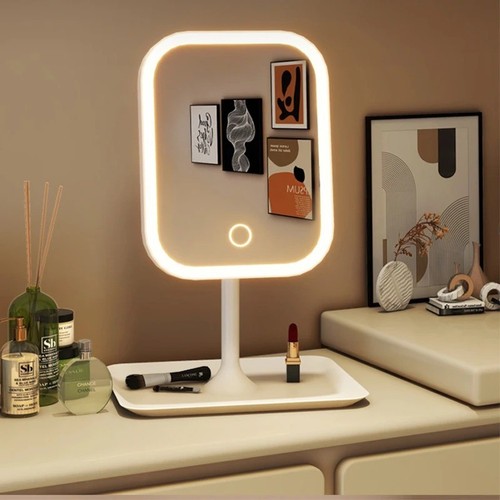 Led makeup mirror with - makeup,