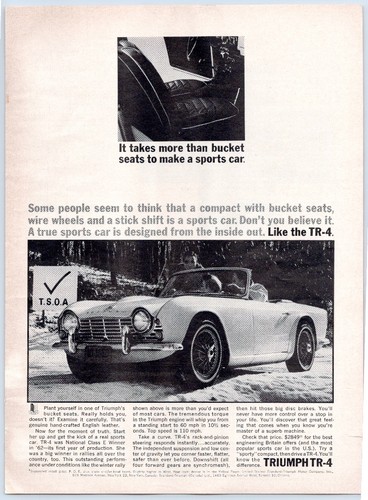 Triumph tr4 sports - tr-4, car