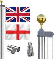 20 FT Sectional Aluminum Flag