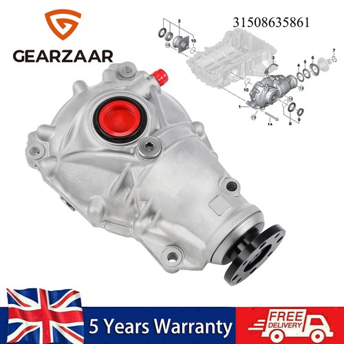 Front axle differential - front,