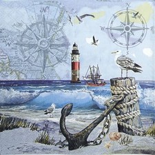 4x Single Paper Napkins for