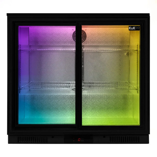 Back bar fridge cooler 208l - back,