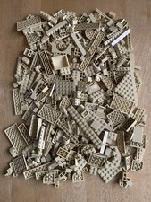 Lego Tan 500G Bulk Bundle Various Bricks, Parts & Plates Beige 0.5KG Job Lot #4 