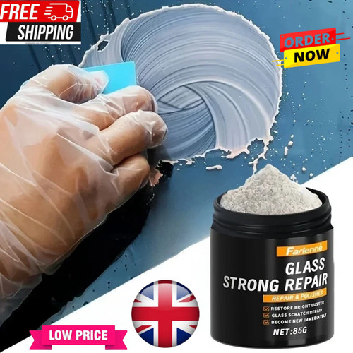 Glass scratch repair powder - glass,