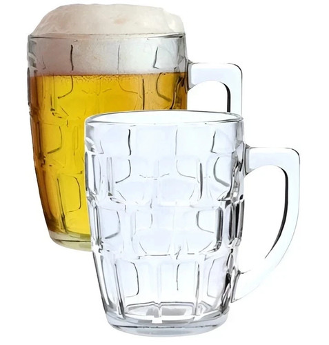 Beer stein mug pint - 2x,