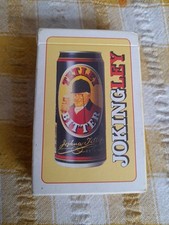Playing Cards Single Card Old Vintage TETLEY Brewery BITTER BEER CAN Advertising