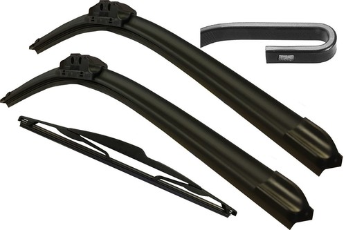 Front rear windscreen wiper - rear,