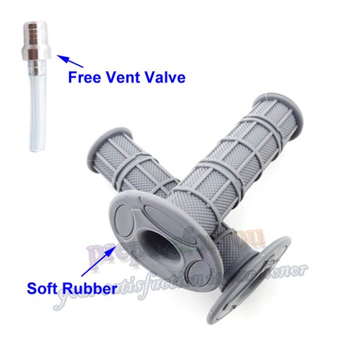 Grey handle grip vent valve - handle,