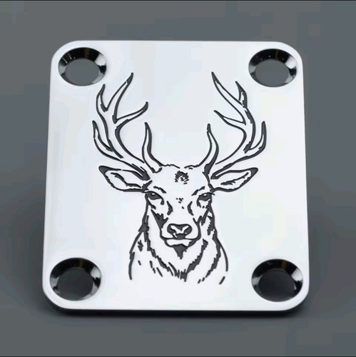 Stag head neck - , guitar