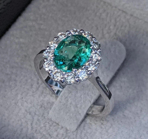 Oval cut paraiba - oval,