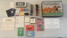 Vintage Totopoly 1940’s No Game Board Otherwise Complete