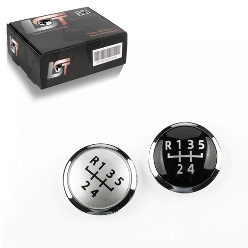 Gear shift knob emblem - gear,