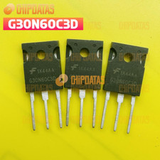 10PCS G30N60C3D HGTG30N60C3D TO-247 Integrated Circuit #R10
