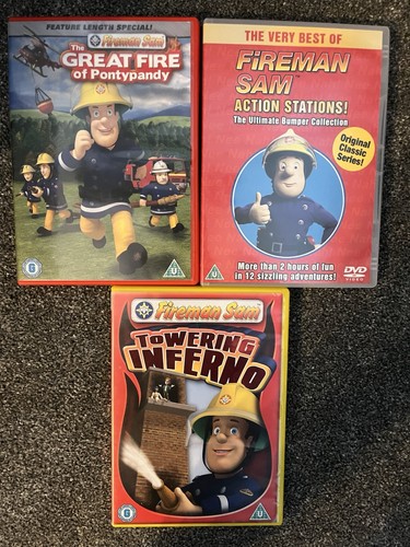 Fireman sam dvd bundle giant - fireman,