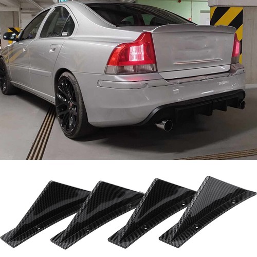 Carbon fin car rear - carbon,