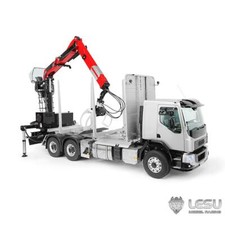 LESU1/14 RC Logging Truck Timber Truck Hydraulic Crane Lorry 6WD Axle Lock Light