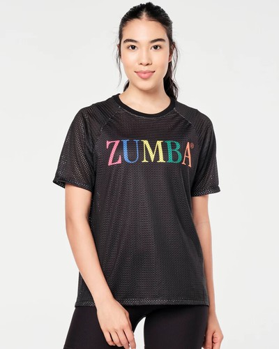 Zumba prep mesh top - zumba,